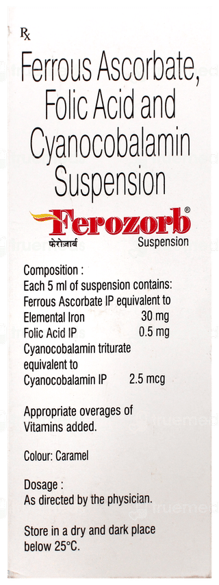 Ferozorb Suspension 150Ml
